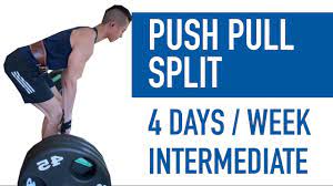 best push pull split full 4 day
