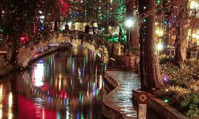 san antonio river walk christmas lights