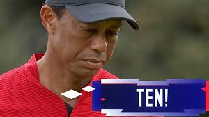 Eldrick tont tiger woods (born december 30, 1975) is an american professional golfer.he is tied for first in pga tour wins, ranks second in men's major championships, and holds numerous golf records. The Masters 2020 Tiger Woods Makes 10 On Par Three 12th Bbc Sport