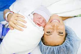 positive cesarean birth