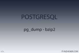 postgresql pg dump creating backup