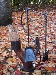 Fireplace Tool Set With Branch Stand Z 29