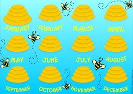 Bee Themed Birthday Chart