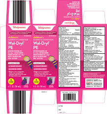 Childrens Wal Dryl Pe Solution Walgreen Company
