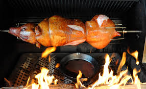 how to roast a whole ling pig on