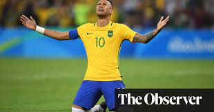 Brazil and germany faced off in the last olympic final . Neymar The Shootout Hero Blasts Brazil To Olympic Football Gold Against Germany Rio 2016 The Guardian