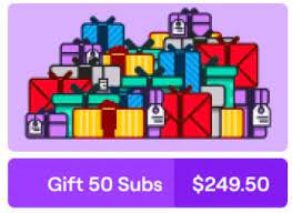 what are gifted subs on twitch all you