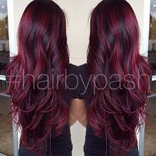 Cherry black hair color is a beautiful fusion of black hair dye with cherry red dye. Trendy Hair Color Highlights I Want This Hair Beauty Haircut Home Of Hairstyle Ideas Inspiration Hair Colours Haircuts Trends
