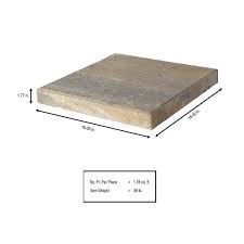 Yukon Square Concrete Step Stone