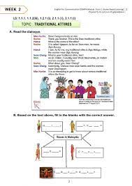 * classroom posters, matching exercises and flashcards * esl printable english. Traditional Attire Worksheet