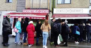 Temple Of Hackney Hordes Of Hungry London Vegans Queue In Rain For  gambar png
