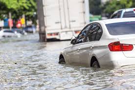 your car goes through flood