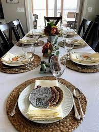 simple thanksgiving table decor the