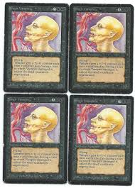 Limited edition alpha prices for magic the gathering (mtg) and magic the gathering online limited edition alpha. Alpha Beta 4x Sengir Vampire Magic The Gathering Mtg Rare Black Card
