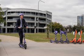 e scooters now a go between city and
