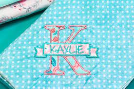 applique on an embroidery machine