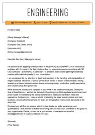 Mechanical Engineer Cover Letter Example Resume Genius