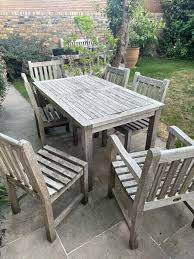 Teak Garden Table And 6 Chairs Cost