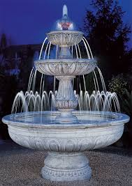 Cast Italian Marble Fountains