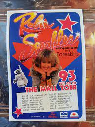 robin sparkles tour poster print himym