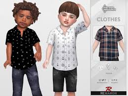 the sims resource formal shirt 04 for