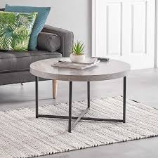 Concrete Look Coffee Table Coffee