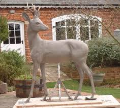 Male Deer Garden Statue
