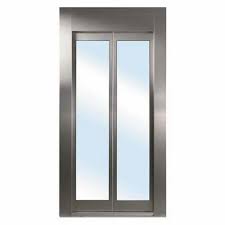 Ms Glass Elevator Door Steel Swing