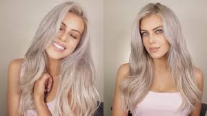 See more of beauty for ashes makeup & hair artistry on facebook. My Hair Routine Grey Ash Blonde Hair Chloe Boucher Youtube