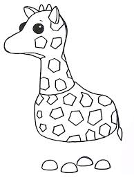 Adopt me coloring pages are a fun way for kids of all ages to develop creativity, focus, motor skills and color recognition. Giraffe Adopt Me Coloring Page Free Printable Coloring Pages For Kids