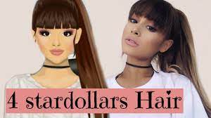 stardoll ariana grande hair design