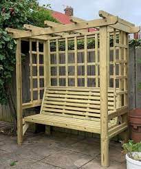 Hustyns Trellis Arbour 2 Sizes