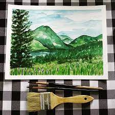 How To Paint A Watercolor Landscape