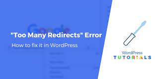too many redirects wordpress error
