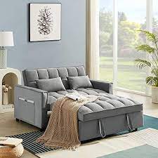 klmm modern convertible sofa bed with