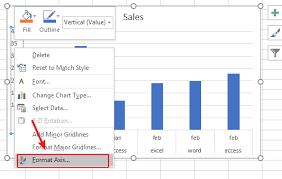 reverse axis order in excel chart
