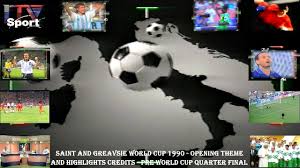 Former international footballers turned pundits jimmy greaves and ian st. Saint And Greavsie World Cup Italy 1990 Opening Music And Highlight Credits Quarter Finals Youtube World Cup Saints Music