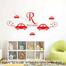 Initial Name Car Wall Stickers