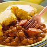 What side dish goes with beans and franks?