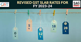 gst slab rates in india f y 2023