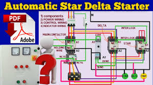 how to make star delta starter star