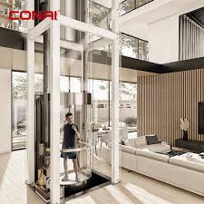 Residential Panoramic Glass Lifts Villa