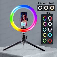 10 rgb ring light led light ring with