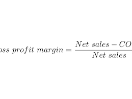 profit margin formula uses how to