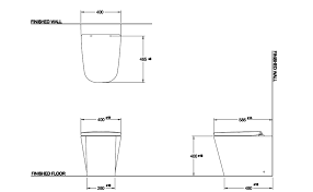 Mogen Mw04 Back To Wall Toilet Bacera