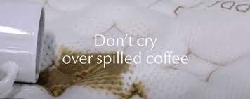 how to remove coffee stains from a mattress