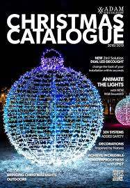Adam Decolight Christmas Lighting Catalog 2018 2019 By Adam