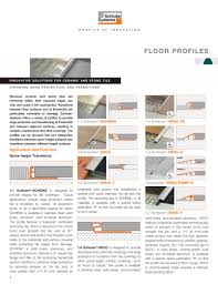 floor profiles schluter systems pdf
