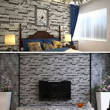 3d rustic brick stone effect wallpaper