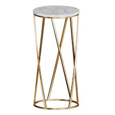 Side Table With Marble Top Marble By